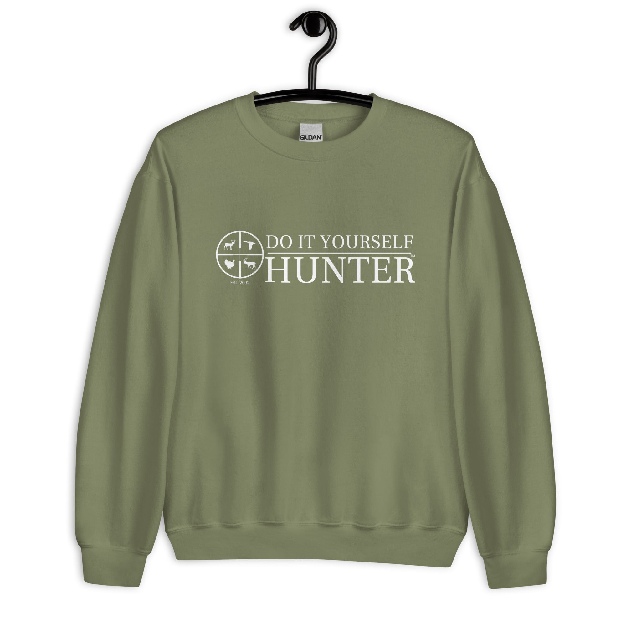 DO IT YOURSELF HUNTER White Logo Sweatshirt