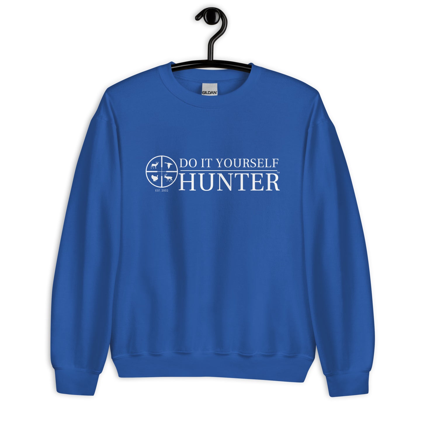 DO IT YOURSELF HUNTER White Logo Sweatshirt