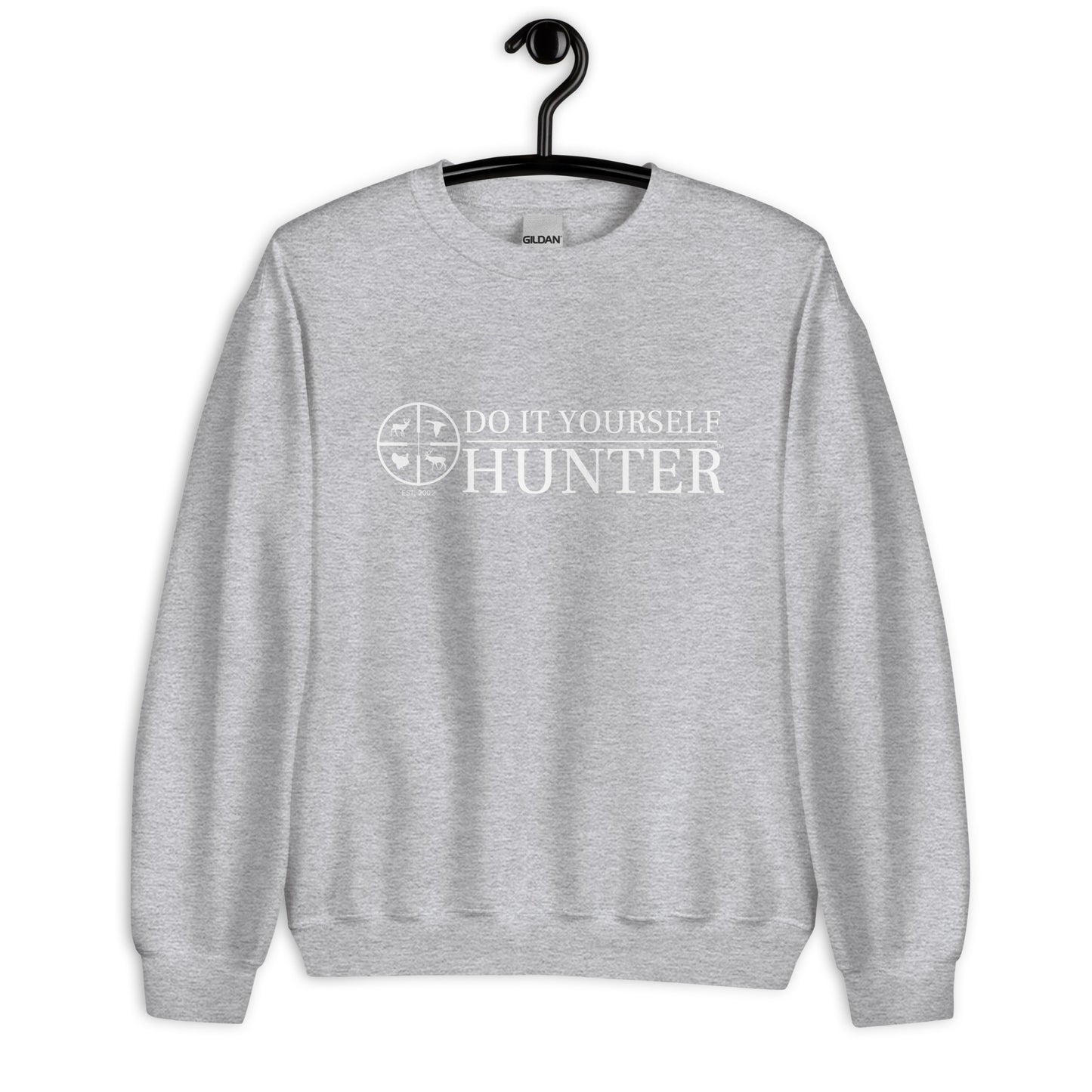 DO IT YOURSELF HUNTER White Logo Sweatshirt
