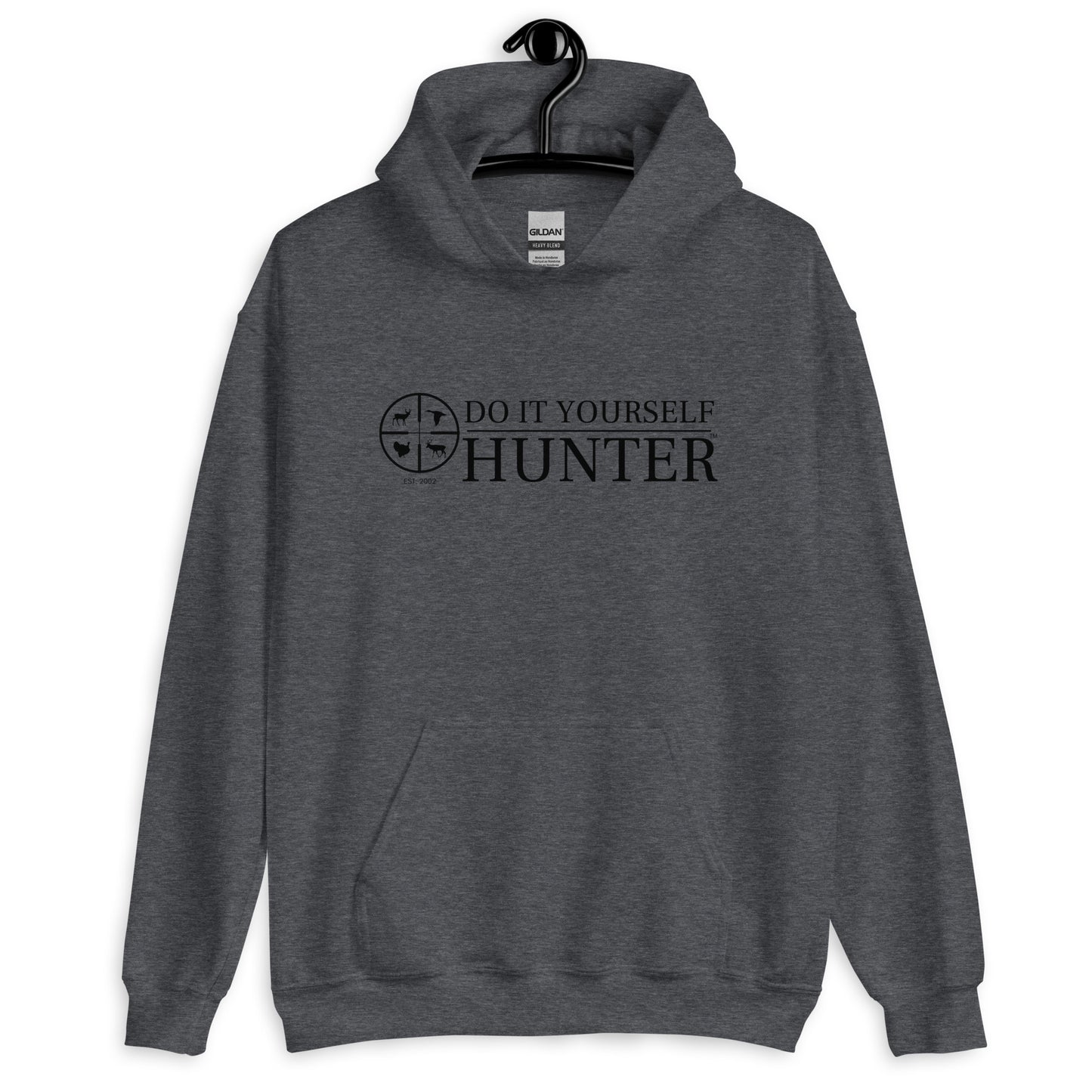 DO IT YOURSELF HUNTER Hoodie Black Logo