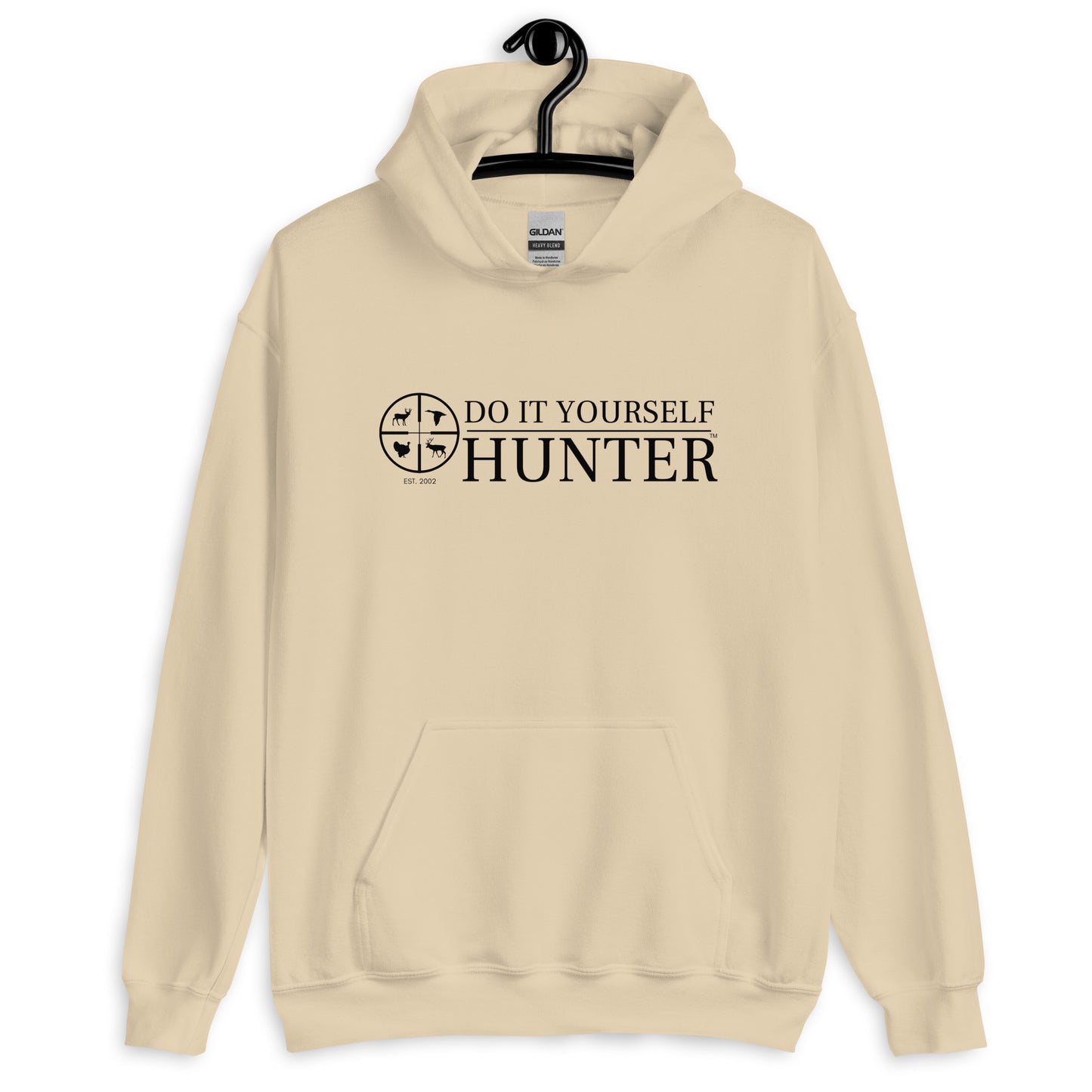 DO IT YOURSELF HUNTER Hoodie Black Logo