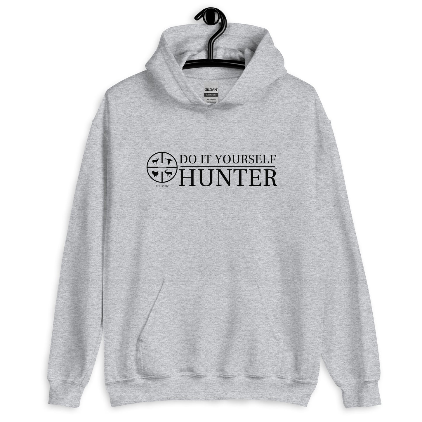 DO IT YOURSELF HUNTER Hoodie Black Logo