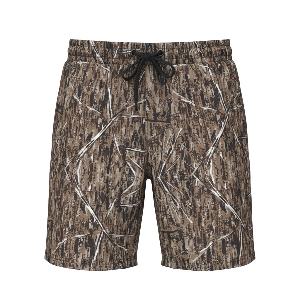 Camouflage shorts from DO IT YOURSELF HUNTER, featuring a camo pattern, casual fit, and comfortable fabric for outdoor activities.