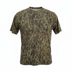 DIY Hunter camouflage cotton T-shirt, casual shirt with woodland camo pattern, by DO IT YOURSELF HUNTER.