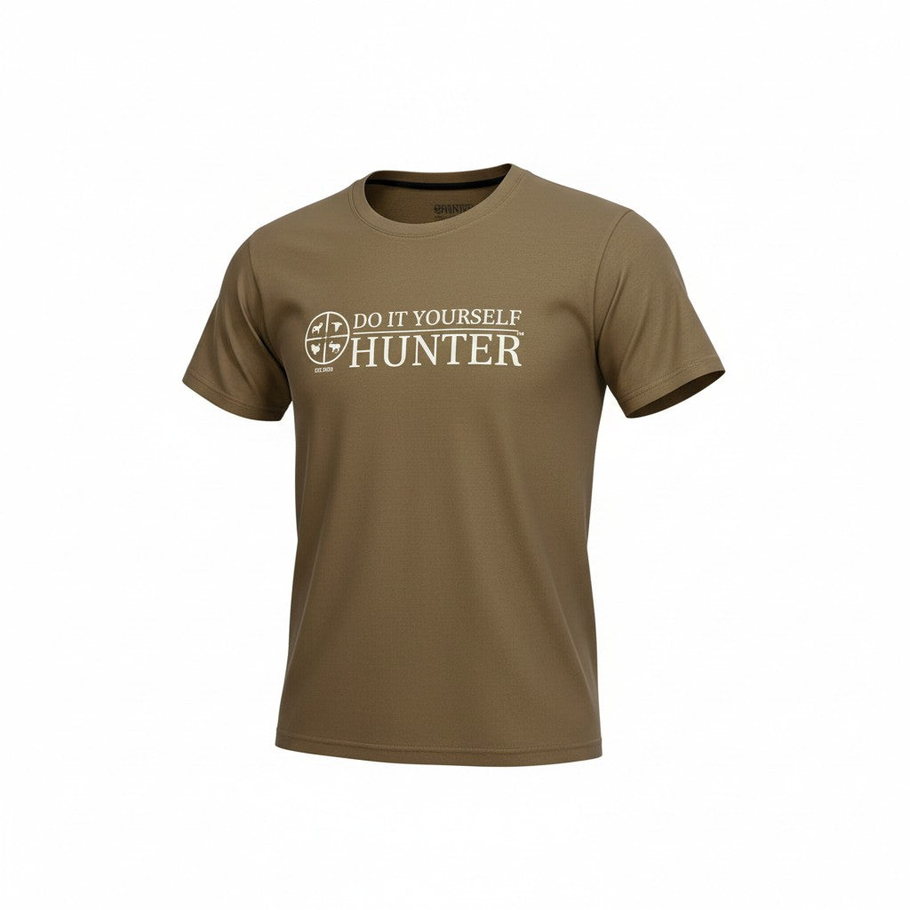 Do It Yourself Hunter Short Sleeve T-Shirt, Dark Olive Green