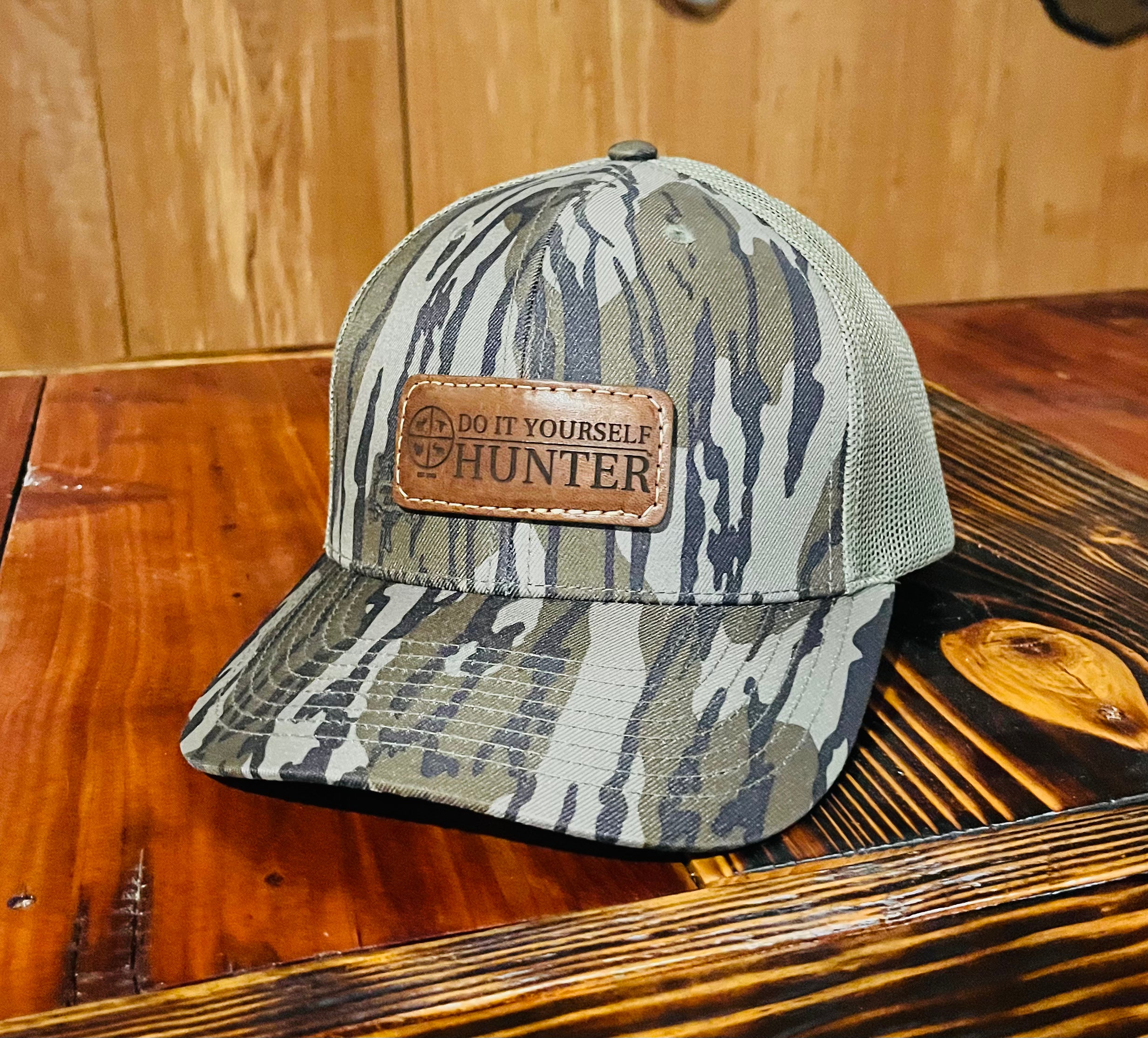 Do It Yourself Hunter Cap, Mossy Oak Bottom Land