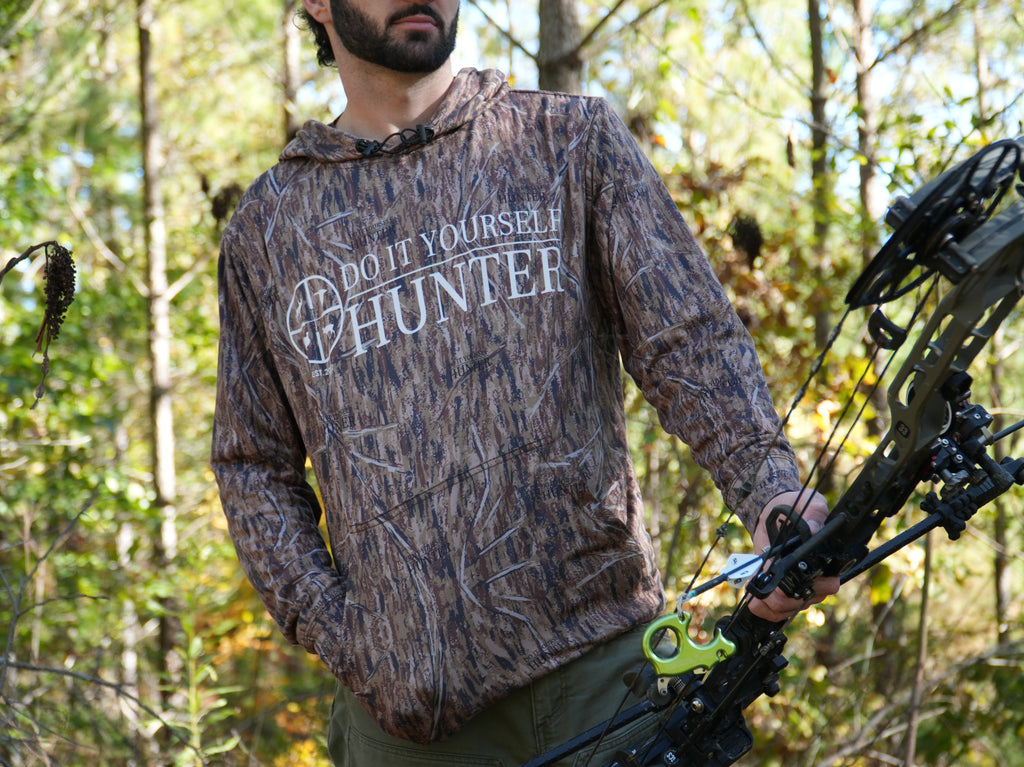 Do It Yourself Hunter Camo Lightweight Hoodie