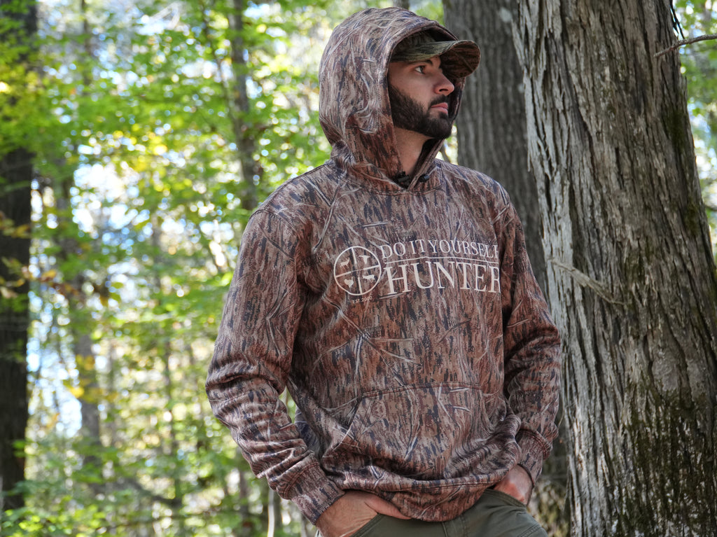 Do It Yourself Hunter Camo Medium Weight Hoodie