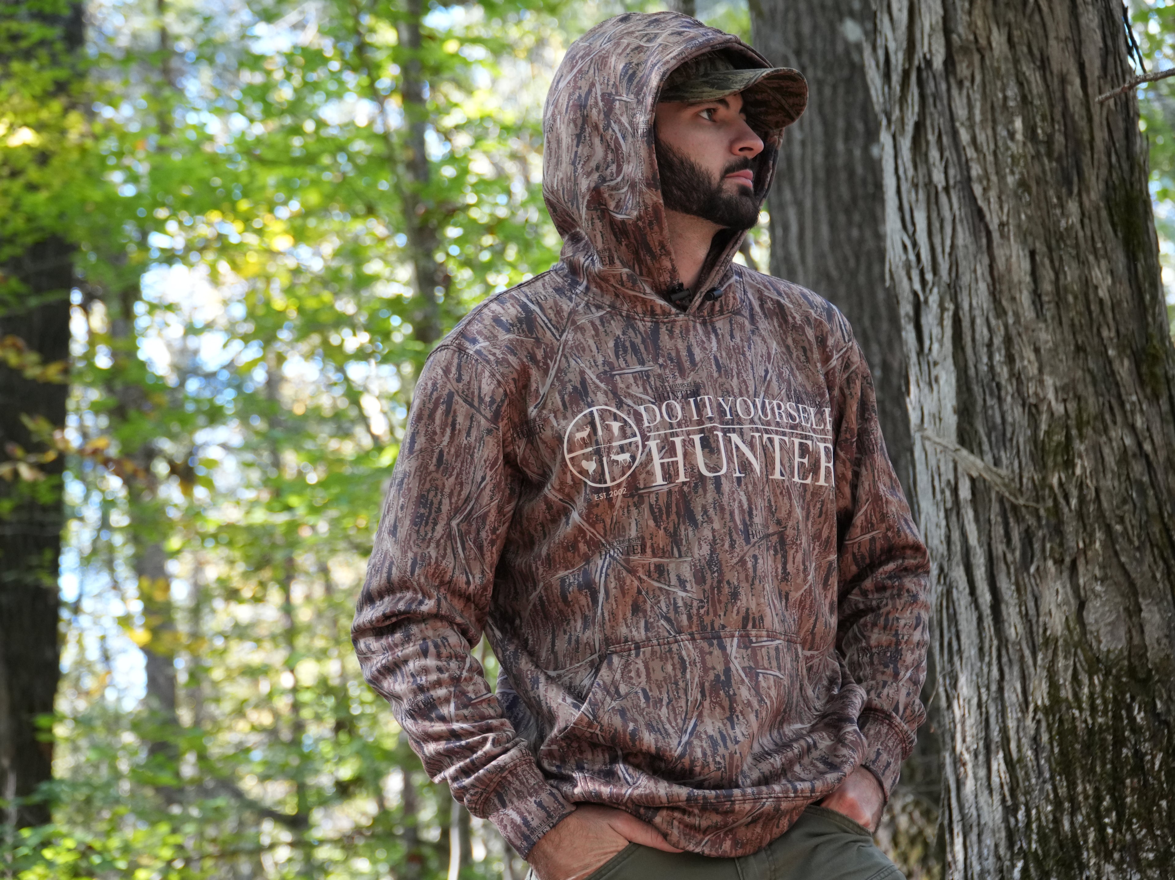 Do It Yourself Hunter Camo Medium Weight Hoodie