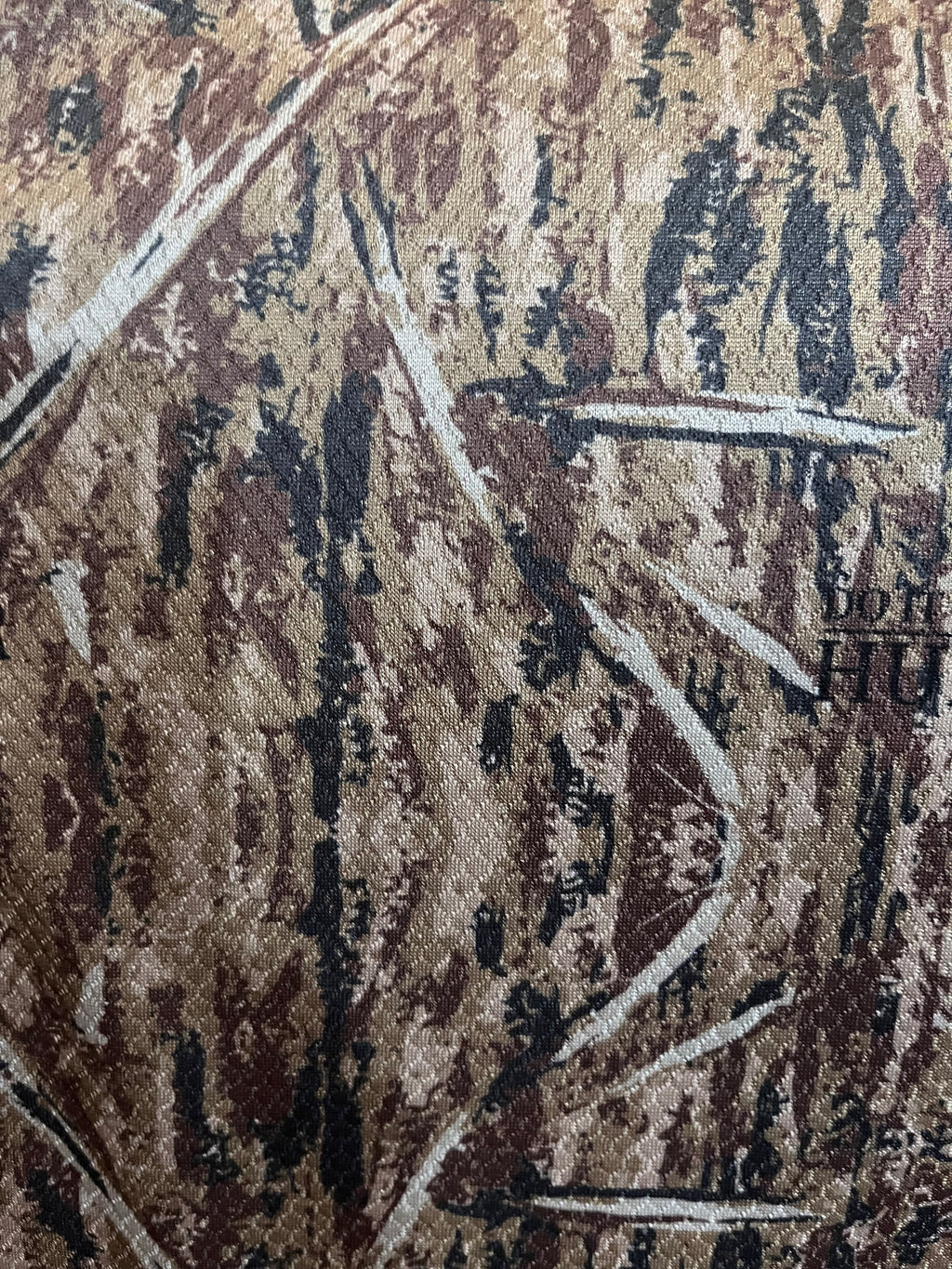 Do It Yourself Hunter Camo Long Sleeve Shirt - Football Mesh