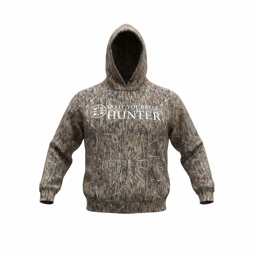 Do It Yourself Hunter Camo Heavy Weight Hoodies-These are running a tad smaller. Order up a size.