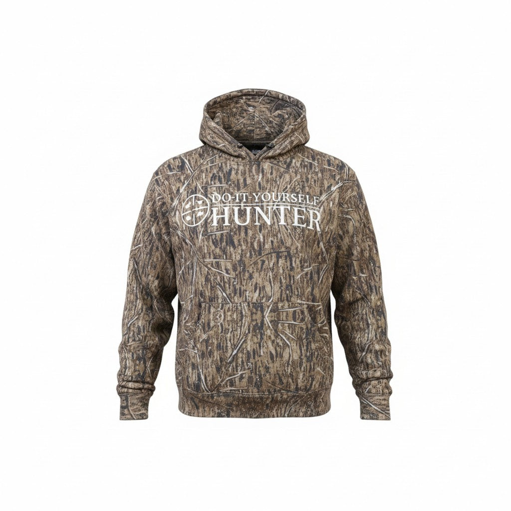 Do It Yourself Hunter Camo Heavy Weight Hoodies-These are running a tad smaller. Order up a size.