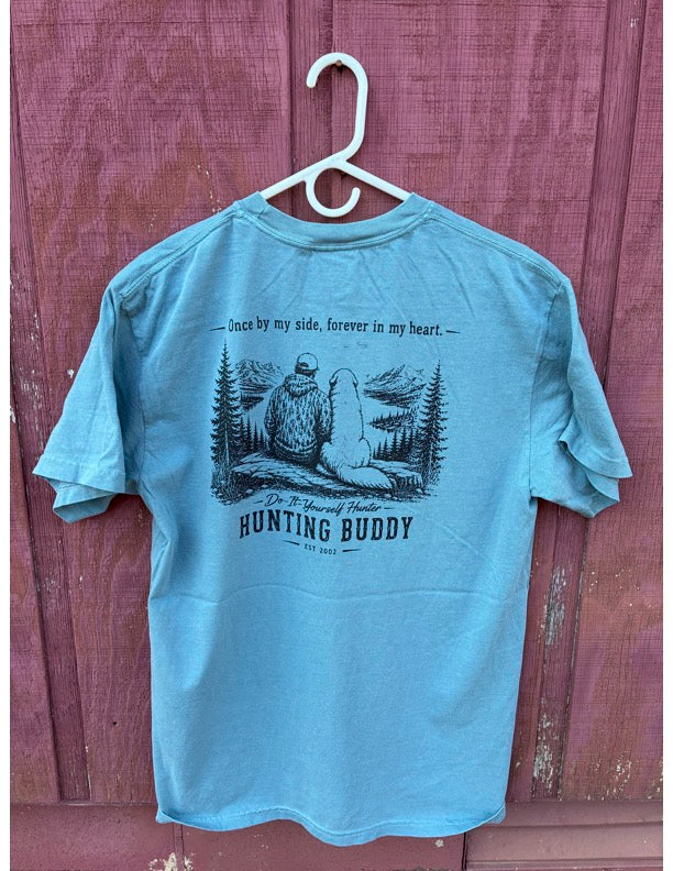 Hunting Buddy – Do It Yourself Hunter Lifestyle™ Ice Blue Comfort Colors® T-Shirt