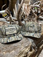 DIY Hunter camo cap for archery, featuring camouflage pattern and adjustable fit, designed for outdoor hunting and outdoor activities.