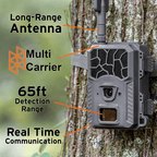 WiseEye MC 2 Trail Camera with infrared night vision, durable design, and adjustable lens for wildlife monitoring and security.