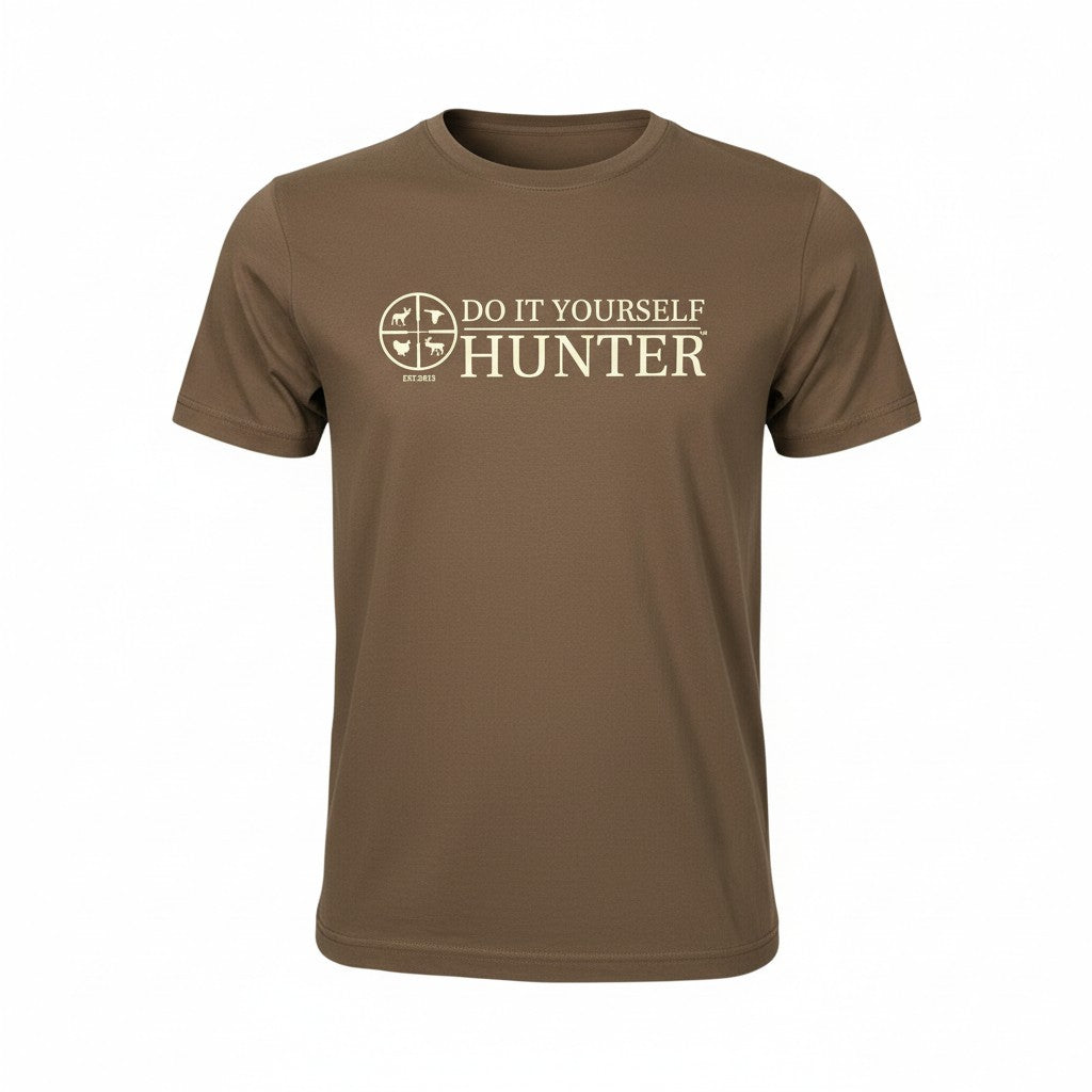 YOUTH Do It Yourself Hunter T-Shirt, Short Sleeve, Dark Green