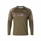 Do It Yourself Hunter Camo Hybrid Dark Green Long Sleeve Shirt - DO IT YOURSELF HUNTER