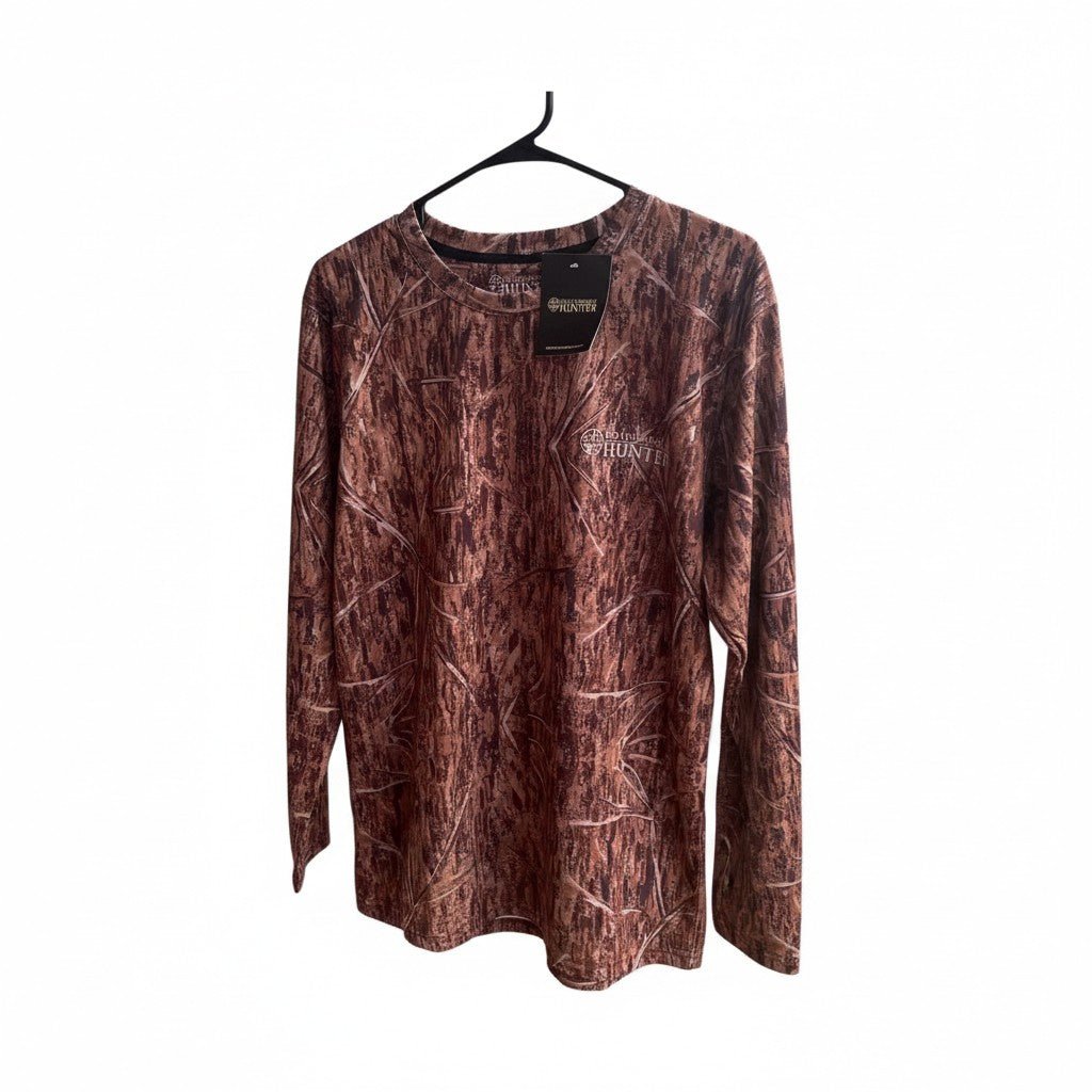 Do It Yourself Hunter CAMO Long Sleeve Shirt - 50% cotton/ 50% Polyester - DO IT YOURSELF HUNTER