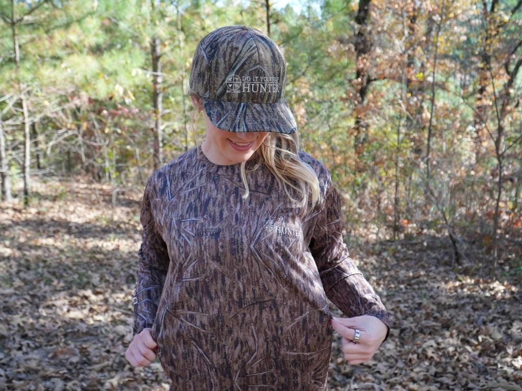 Do It Yourself Hunter Camo Long Sleeve Shirt - Spandex - DO IT YOURSELF HUNTER