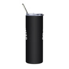 Do It Yourself Hunter Circle White Logo Stainless steel tumbler - DO IT YOURSELF HUNTER