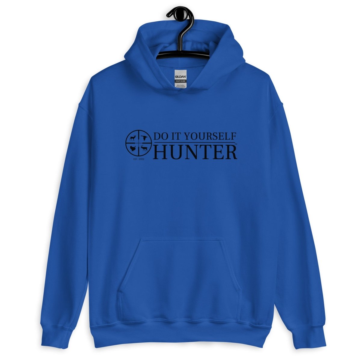 DO IT YOURSELF HUNTER Hoodie Black Logo - DO IT YOURSELF HUNTER