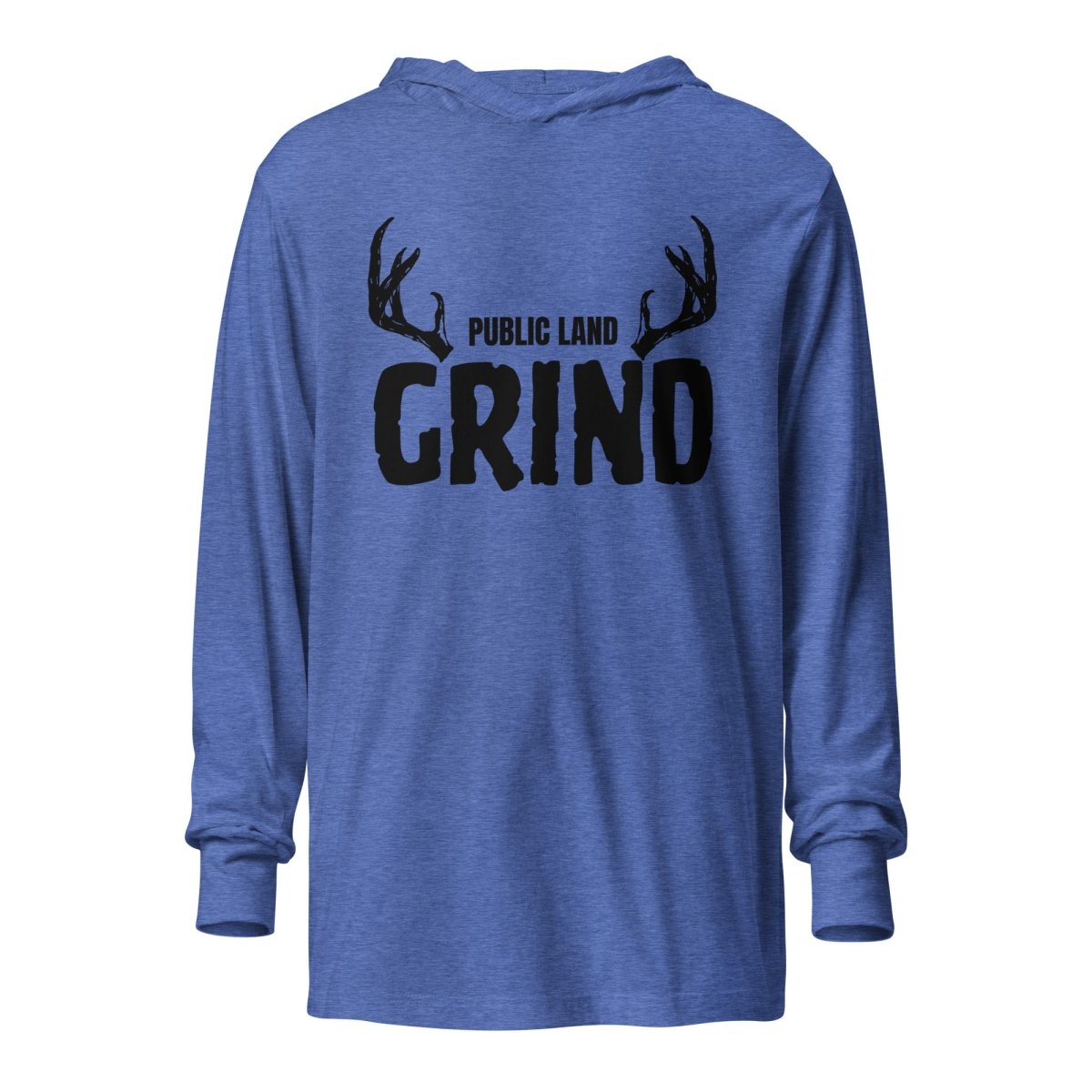DO IT YOURSELF HUNTER Public Land Grind Hooded Long - sleeve Tee - DO IT YOURSELF HUNTER