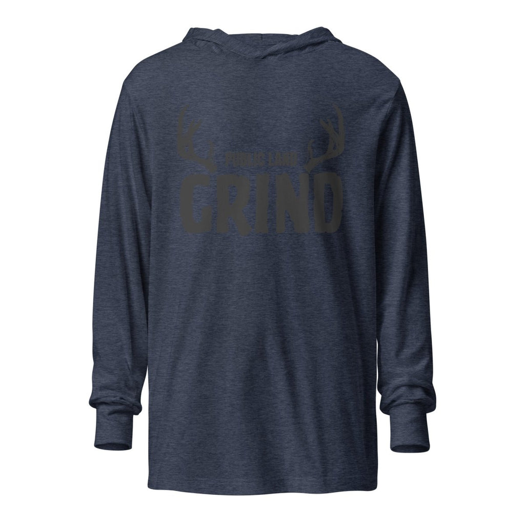 DO IT YOURSELF HUNTER Public Land Grind Hooded Long - sleeve Tee - DO IT YOURSELF HUNTER