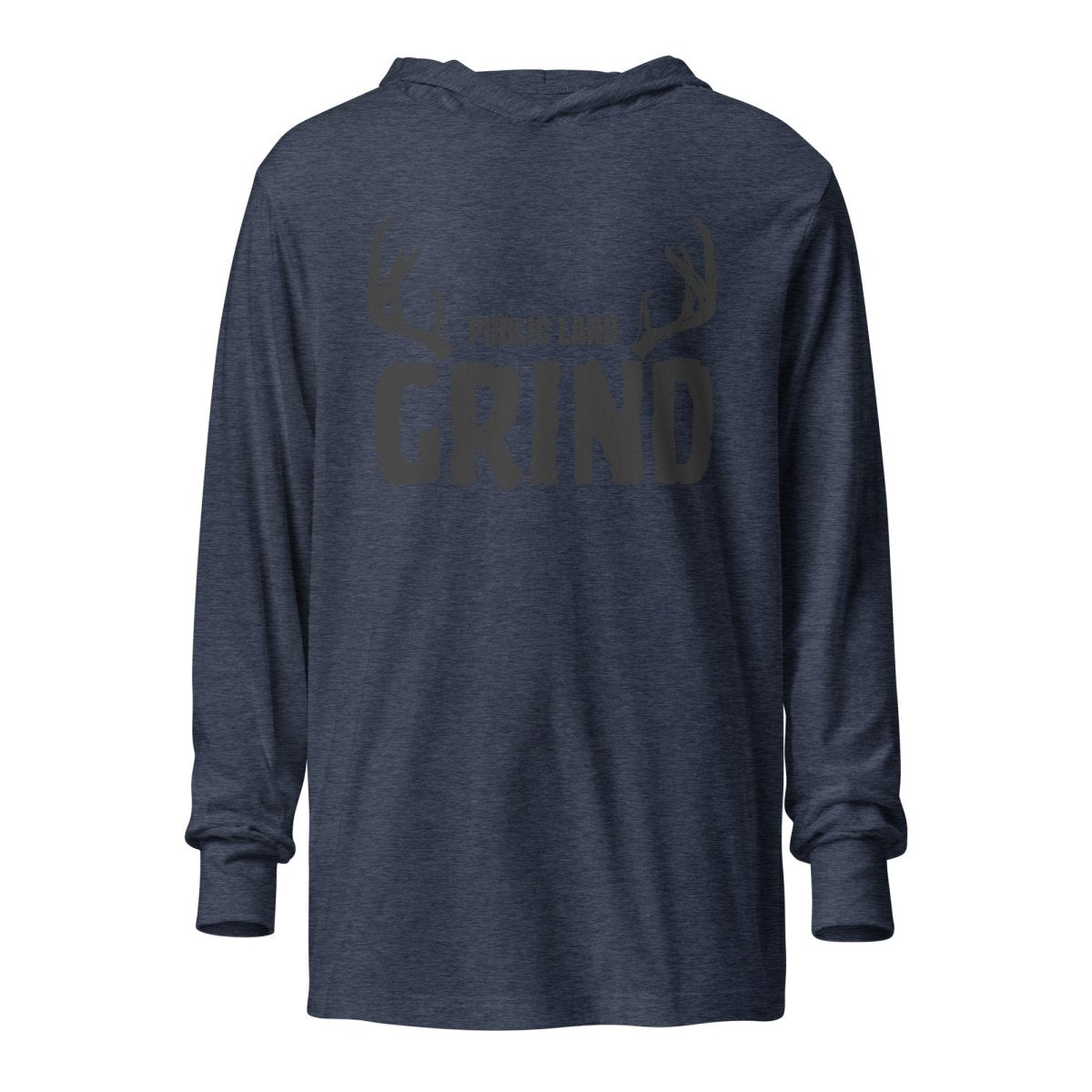 DO IT YOURSELF HUNTER Public Land Grind Hooded Long - sleeve Tee - DO IT YOURSELF HUNTER