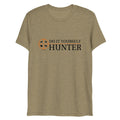 Do It Yourself Hunter Short Sleeve Tri - Blend Orange Logo T-shirt - DO IT YOURSELF HUNTER
