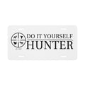 Do It Yourself Hunter Vanity License Plate - DO IT YOURSELF HUNTER