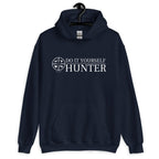 Do It Yourself Hunter White Logo Hoodie - DO IT YOURSELF HUNTER