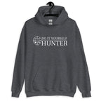 Do It Yourself Hunter White Logo Hoodie - DO IT YOURSELF HUNTER