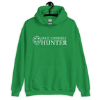 Do It Yourself Hunter White Logo Hoodie - DO IT YOURSELF HUNTER
