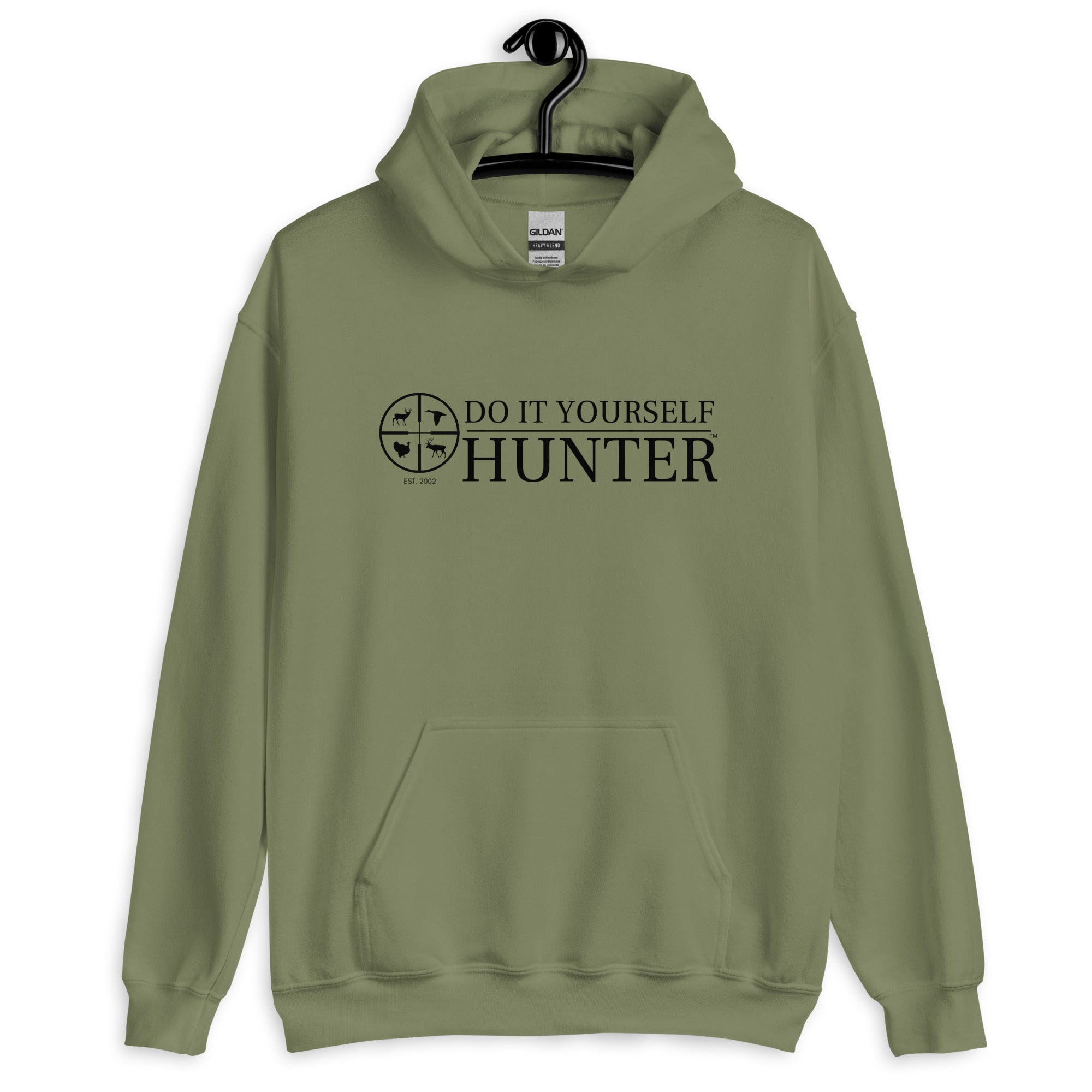 DO IT YOURSELF HUNTER  Hoodie Black Logo