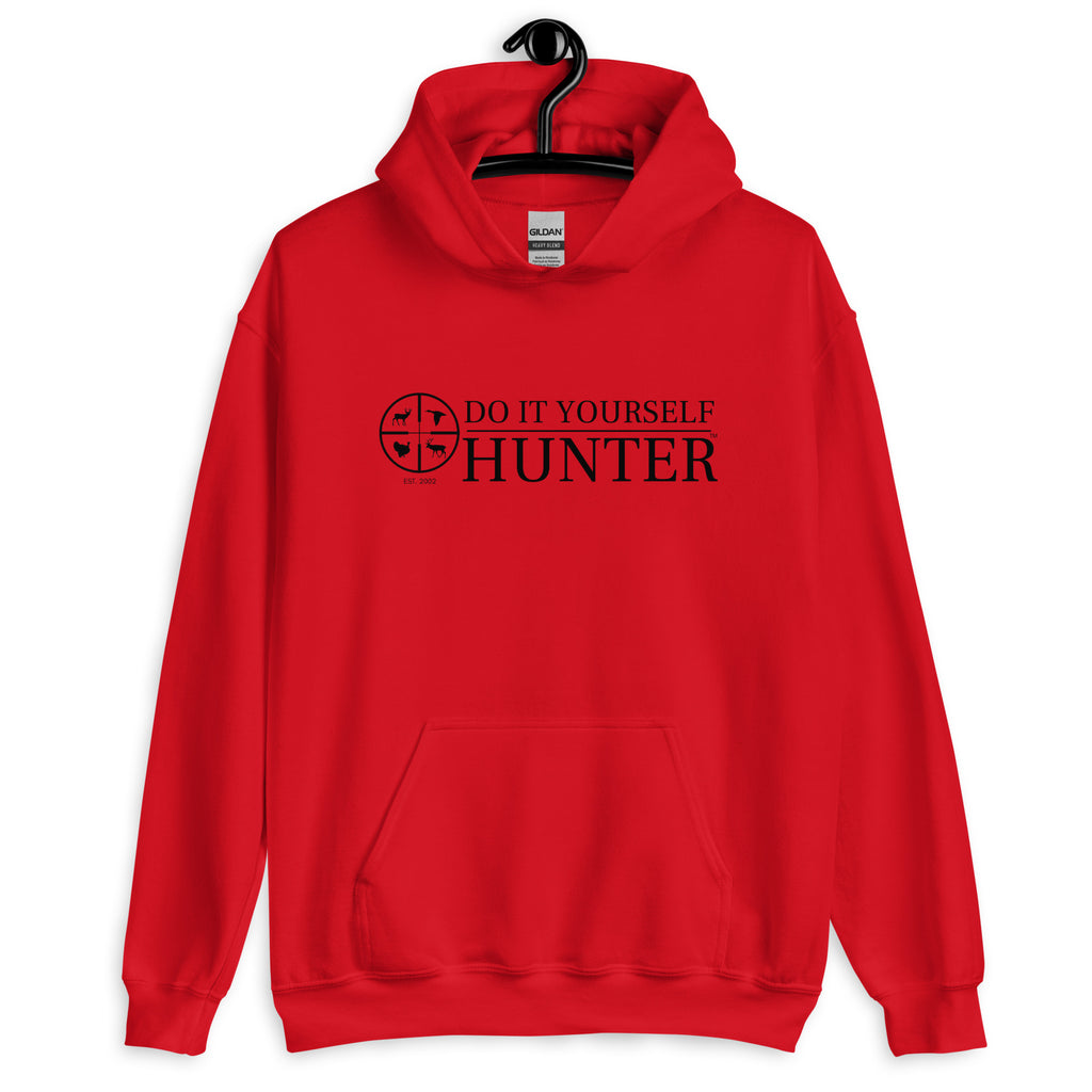 DO IT YOURSELF HUNTER  Hoodie Black Logo