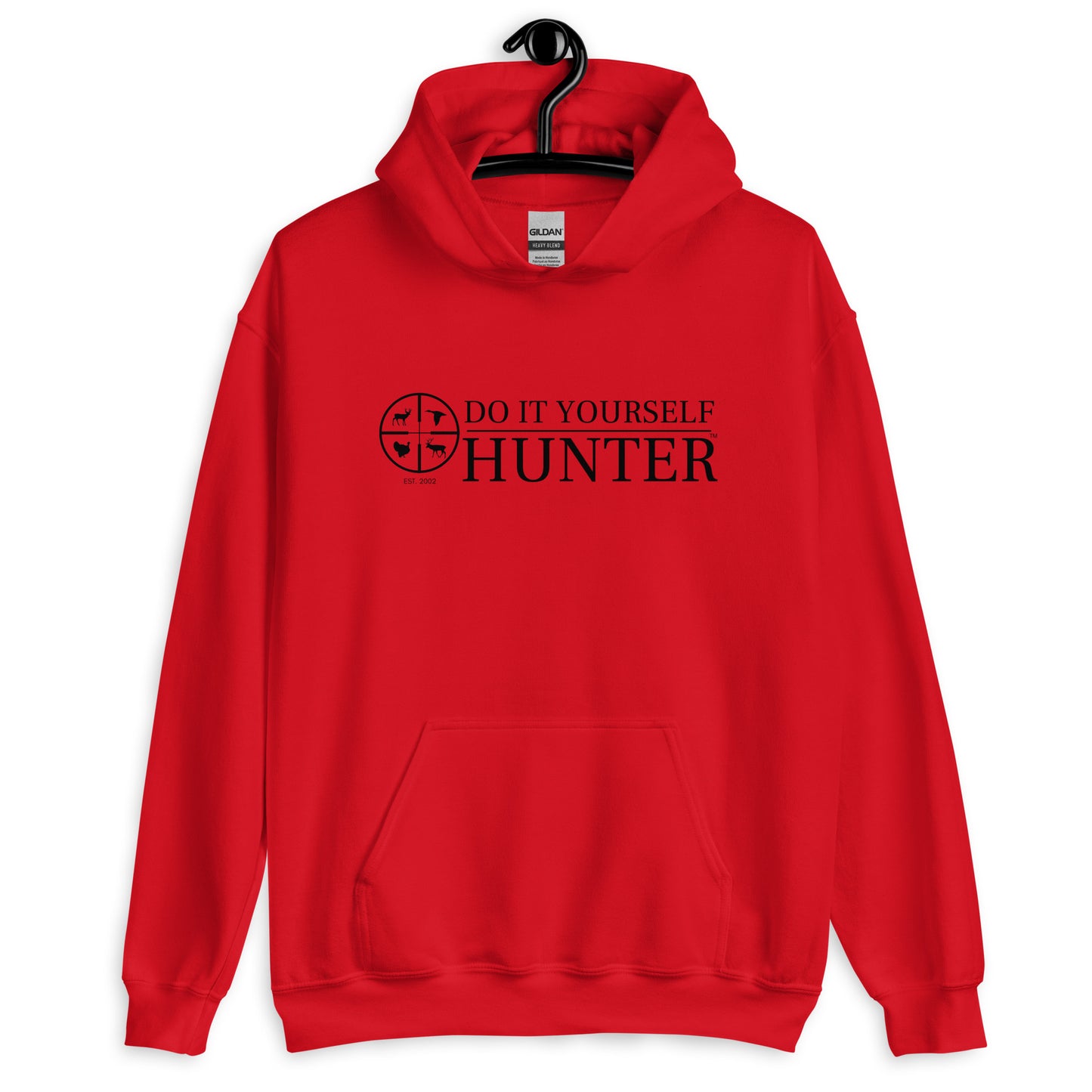 DO IT YOURSELF HUNTER  Hoodie Black Logo