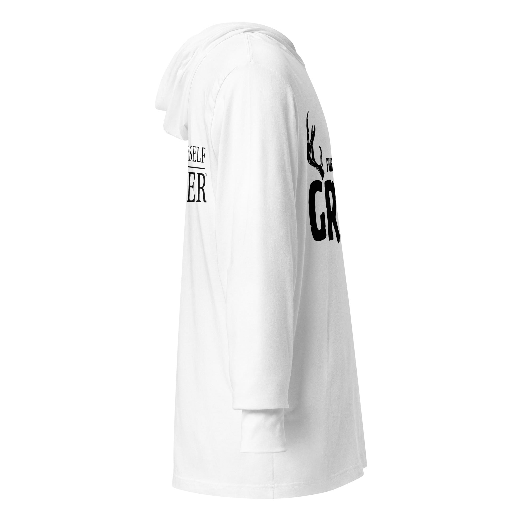 DO IT YOURSELF HUNTER Public Land Grind Hooded Long-sleeve Tee