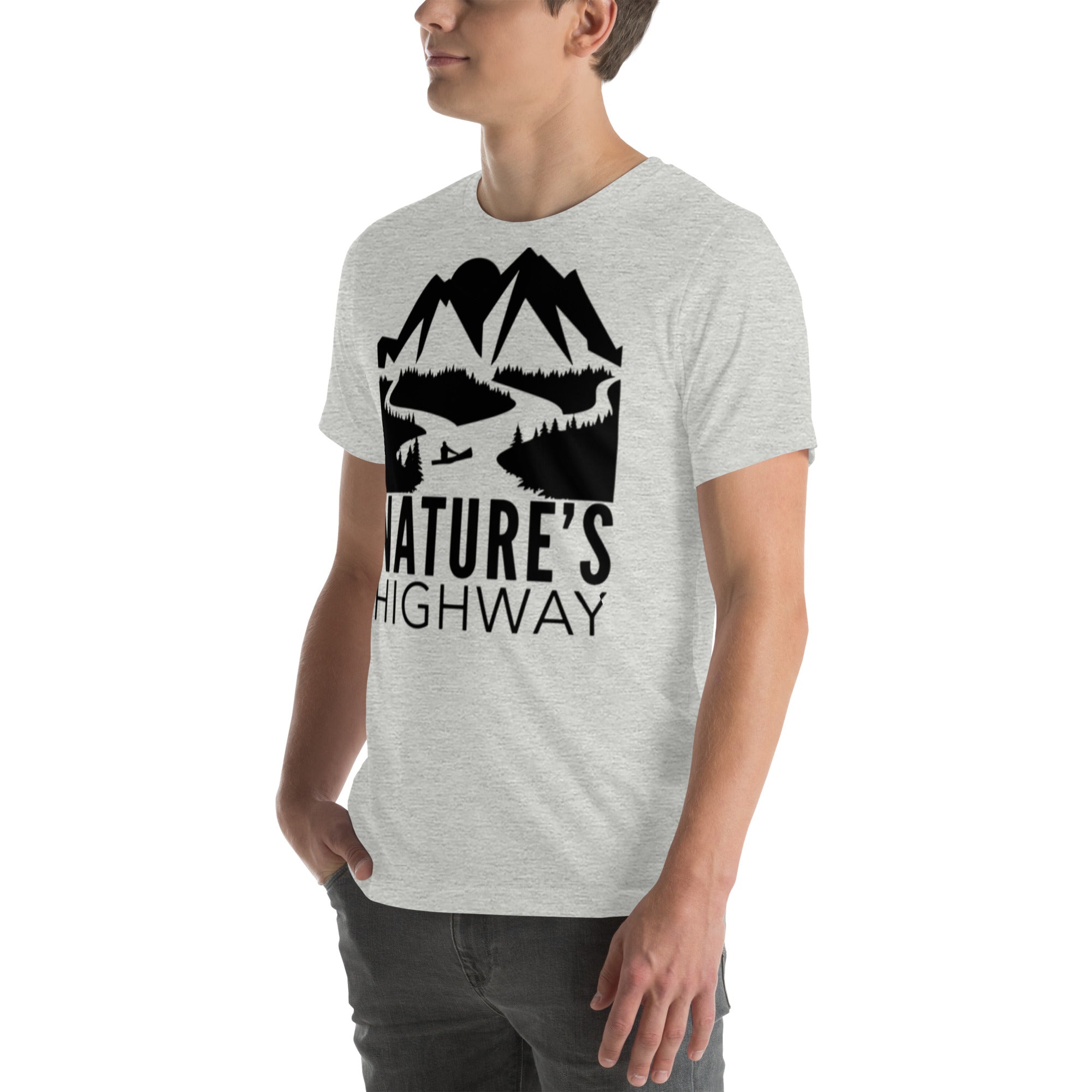 Nature's Highway TShirt with Do it Yourself Hunter Logo on the Back