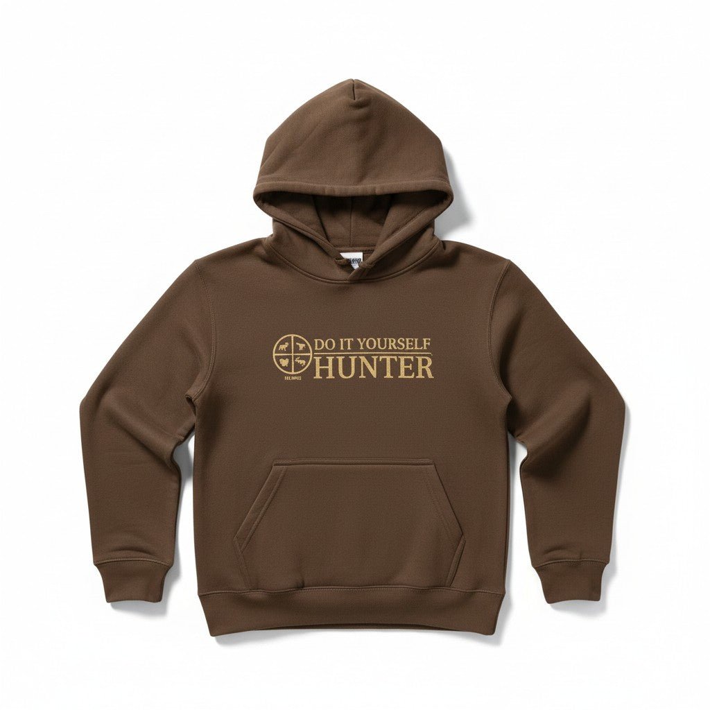YOUTH Do It Yourself Hunter Dark Green Hoodie - DO IT YOURSELF HUNTER